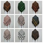 Almas Mnypcs 005 Unisex Many Colours Grey Green Black Arab Head Scarf Wrap Arafat Keffiyeh Yashmagh