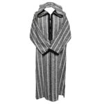 Azdnwool 001 Thick Super Warm Men Moroccan Winter Cashmere Wool Blend Hooded Thobe Djellaba Jubba (18)