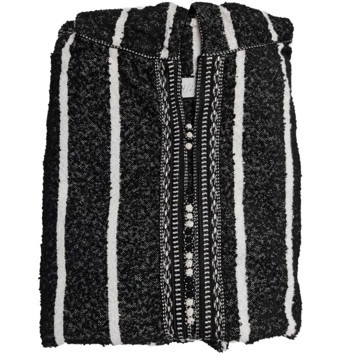 Azdnwool 001 Thick Super Warm Men Moroccan Winter Cashmere Wool Blend Hooded Thobe Djellaba.jubba (10)