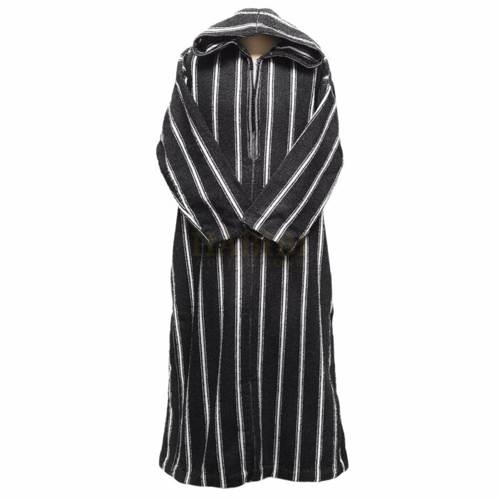 Azdnwool 001 Men Moroccan Long Sleeves Wool Thobe Jubba Kandora1124 233115 Scaled