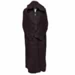 Azdwlhd 00977 Moroccan Dark Brown Winter Wool Blend Hooded Long Sleeves Thobe Djellaba (6)