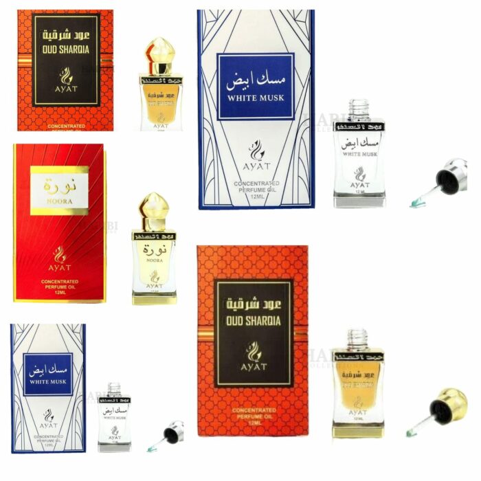 Ayat Concentrated Perfume 12ml Oil Arabian Attar Oil Unisex (12)
