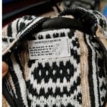 Baja 23 Luxury Beige Multicoloured Striped Moroccan Cashmere Wool Blend Baja Jerga Jacket (1)