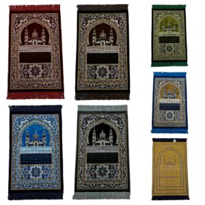 Barak 004 New Safa Islamic Mosque Design Prayer Mat From Turkey