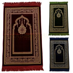 Baraka 009 Nice Quality Floral Islamic Prayer Mat From Turkey (2)