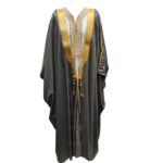 Bishtjum 004c Men’s Long Sleeves Arabian Bisht Olive Cloak Arab Dress Thobe Islam Robe Eid 154247