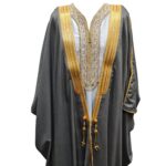 Bishtjum 004c Men’s Long Sleeves Arabian Bisht Olive Cloak Arab Dress Thobe Islam Robe Eid 154257