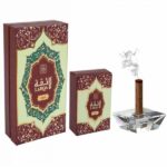 Bakhoor Laeqa Oud + Bakhoor Burner Holder 50g Bukhoor Wardia By Naseem Laeqa Incense Stick