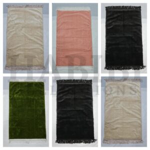 1" Thick Islamic Plain Soft Sponge Padded Prayer Mat