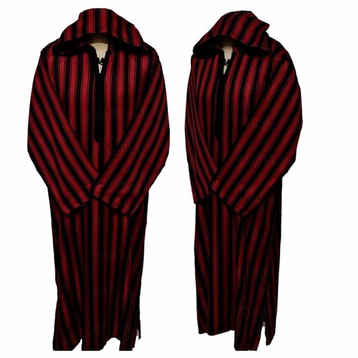 Vsml Hood 002 Mens Moroccan Long Sleeve Stripe Jubba Thobe 04 24t182141.984