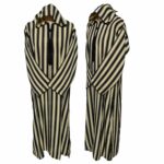 Vsml Hood 004 Mens Moroccan Long Sleeve Stripe Jubba Thobe 04 24t182601.111
