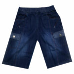 Boys Cotton Shirt Tops + Jeans Shorts Blue HabibiCollections