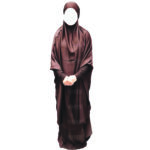 Burka 001 Brown Women Burka With Niqab Nida Material0503 0107202222