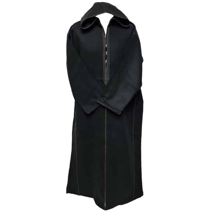 Cshmrewpc 0024b Moroccan Super Warm Cashmere Wool Blend Black Hooded Thobe Djellaba (23)