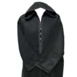 Cshmrewpc 0024b Moroccan Super Warm Cashmere Wool Blend Black Hooded Thobe Djellaba (24)
