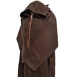 Cshmrewpc 50cc Moroccan Super Warm Cashmere Wool Blend Brown Hooded Thobe Djellaba (4)
