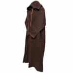 Cshmrewpc 50cc Moroccan Super Warm Cashmere Wool Blend Brown Hooded Thobe Djellaba (5)