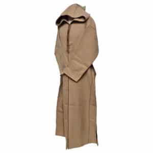 Cshmrewpc 60ee Moroccan Super Warm Cashmere Wool Blend Beige Hooded Thobe Djellaba (1)