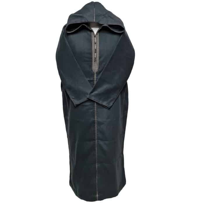 Cshmrwool 1pc005 Moroccan Super Warm Cashmere Wool Blend Grey Hooded Thobe Djellaba (10)
