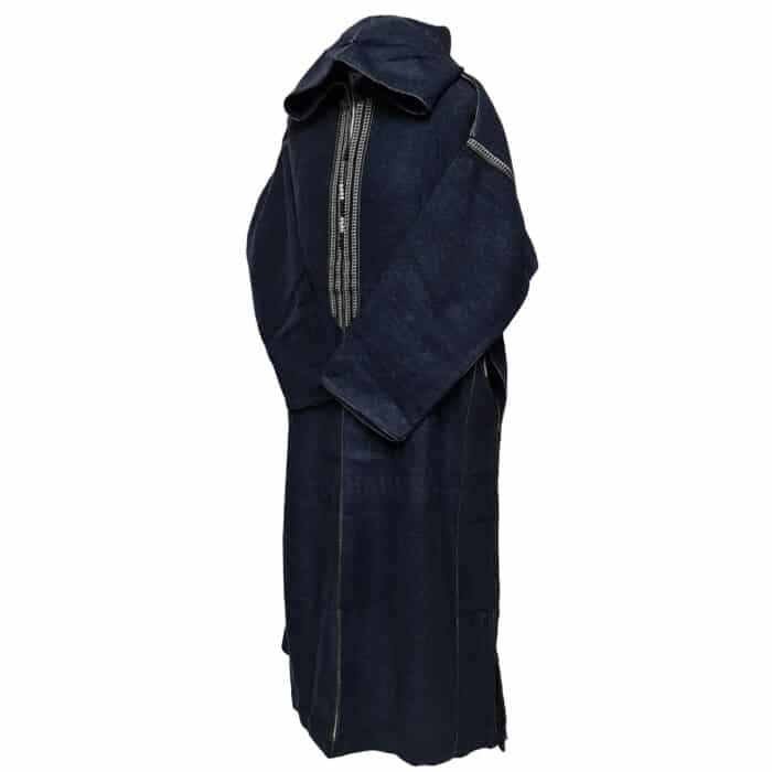 Cshmrwool Sea009 Moroccan Super Warm Cashmere Wool Blend Navy Blue Hooded Thobe Jubba Djellaba (1)