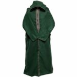 Cshwl 006 Green Mens Moroccan Cashmere Wool Blend Hooded Thobe Habibi Collections (13)