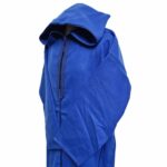 Cshwl 013 Royal Blue Moroccan Cashmere Wool Blend Hooded Thobe Habibi Collections (24)