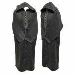 Cshwlsupa Azd021 Grey Mens Moroccan Cashmere Wool Blend Thobe Jubba Djelleba (6)