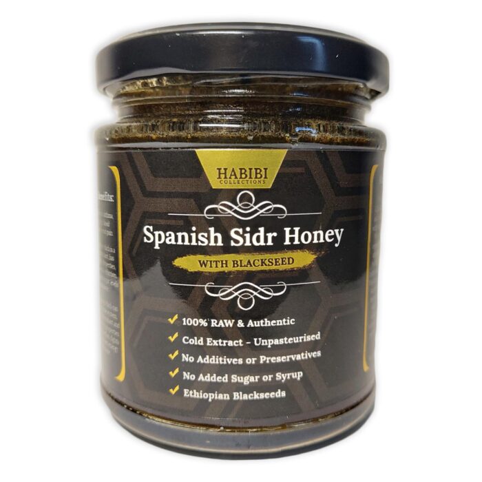 Habibi Collections Spanish Sidr Honey with Black Seed