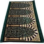 Extra Large Maroon Grey Green Brown Beige Islamic Prayer Mat Musallah Janamaaz (4 People) (5)