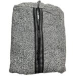 Extremely Thick Winter Cashmere Wool Blend Moroccan Grey Hooded Thobe Djellaba