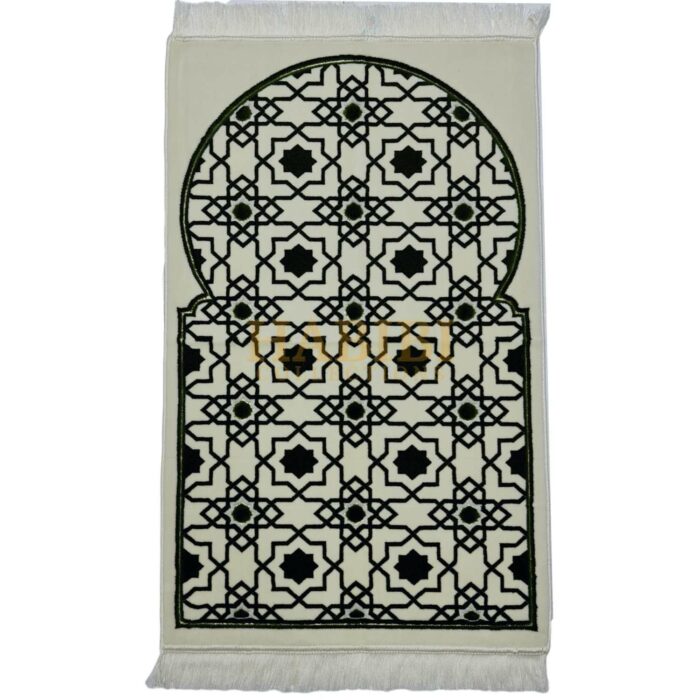 Islamic Prayer Mat Masjid Star Geometric Janamaaz