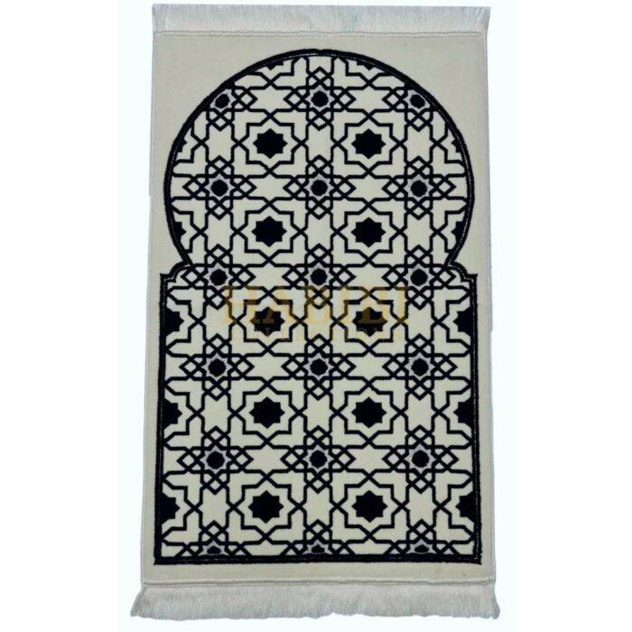 Islamic Prayer Mat Masjid Star Geometric Janamaaz