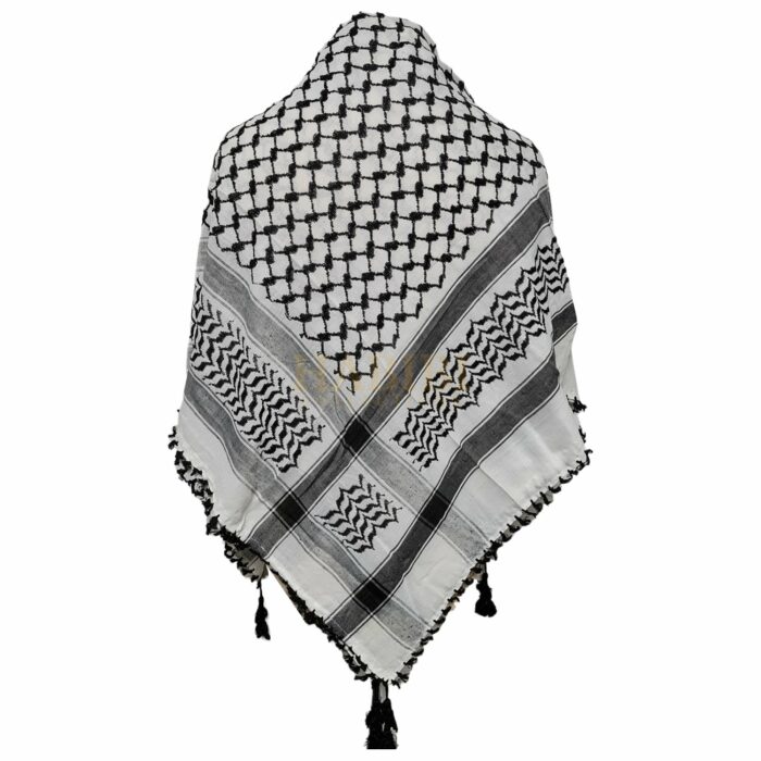 Hashimsons 001 Shemagh Arab Head Scarf Wrap Arafat Keffiyeh Yashmagh Red Grey +fringes0618 173816