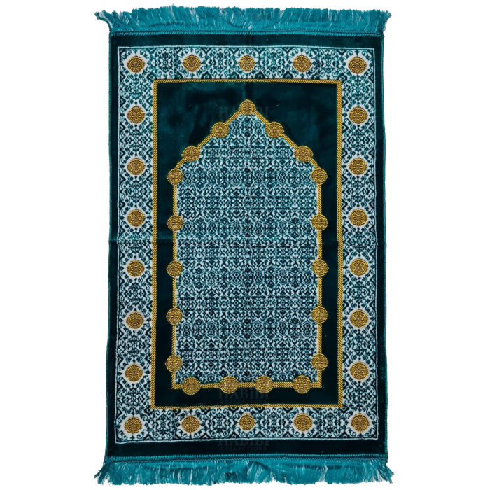 Beautiful Islamic Prayer Mat Jannamaz Musallah Turkish