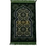 Super Soft Islamic Prayer Mat Geometric Shape Jannamaz Musallah Turkish