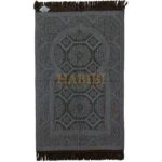 Super Soft Islamic Prayer Mat Geometric Shape Jannamaz Musallah Turkish