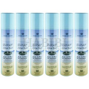 6x Zahrat Hawaii Crown Perfumes Air Freshener By Al Rehab