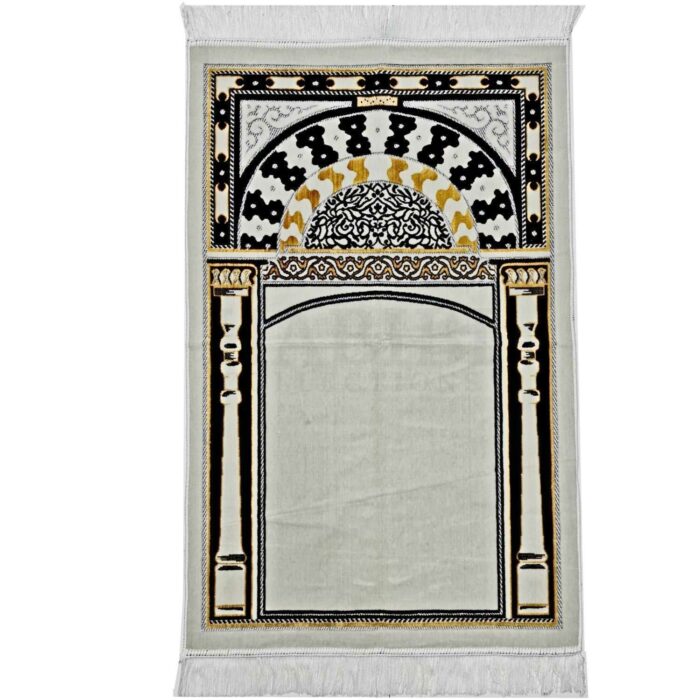 Turkish Super Soft Masjid Arch Islamic Prayer Mat Jannamaz Musalla