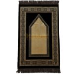 High Quality Islamic Turkish Golden Prayer Mat Door Adult