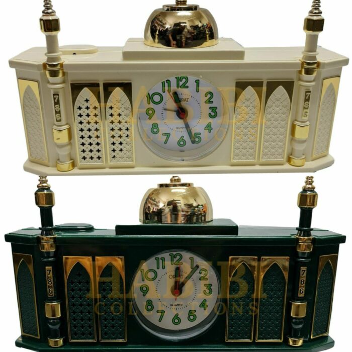 High Quality Masjid Mosque Shaped Complete Azaan Alarm Clock Islamic Azan Habibicollections Tbs177 Img7