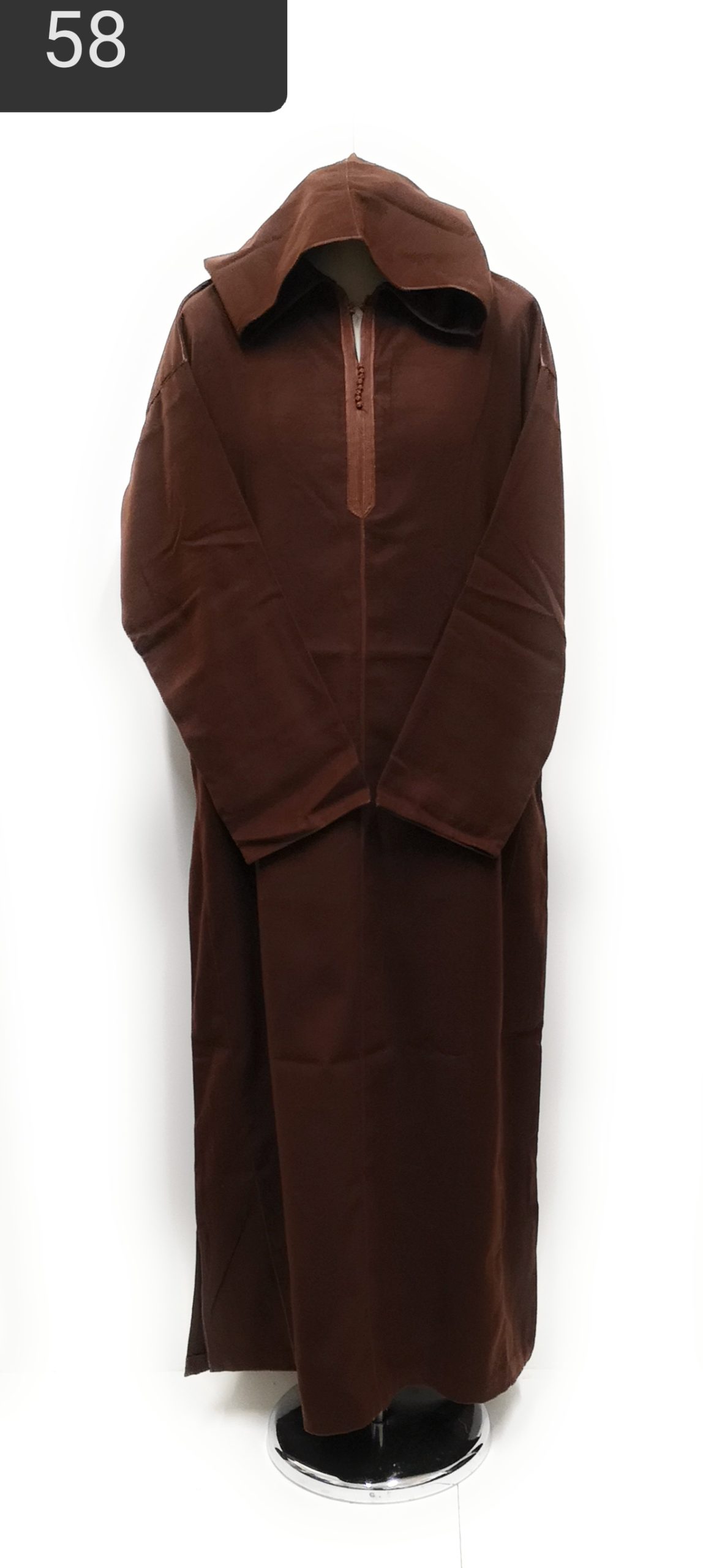 Men Moroccan  winter wool hooded long sleeves thobe/Djellaba size 58-New Arrival 