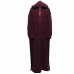 Men Moroccan wool Blend hooded Long Sleeves thobe Djellaba