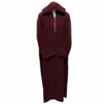 Men Moroccan wool Blend hooded Long Sleeves thobe Djelleba