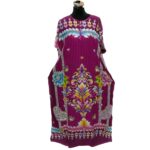 Indo6573duplcte Loose Free Fit Indonesian Kaftan Tunic Holiday Dress Beach Cover Up Dubai Abaya (10)