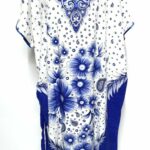 Indo6619 Loose Free Fit Indonesian Kaftan Tunic Holiday Dress Beach Cover Up Dubai Abaya (23)