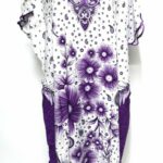 Indo6619 Loose Free Fit Indonesian Kaftan Tunic Holiday Dress Beach Cover Up Dubai Abaya (28)