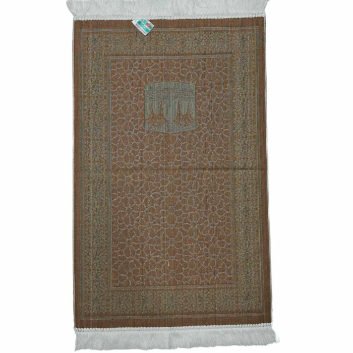 Islamic Kaaba Beautiful Pattern Prayer Mat Turkish Janamaz Musallah Rug. Extremely soft with a lovely, soft feel. Makes an ideal gift for a family or masjid where there are many people praying. Present this to someone who prays their five daily prayers and your reward will be ongoing. New design prayer mat based on beautiful geometric patterns. Product of Turkey by Saffa. VERY HIGH QUALITY! Dimensions: 27" x 44" (Approximate) Weight: 590-650g (Approximate)