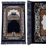 PREMIUM Islamic Kaaba Prayer Flower Mat Jannamaz Musallah