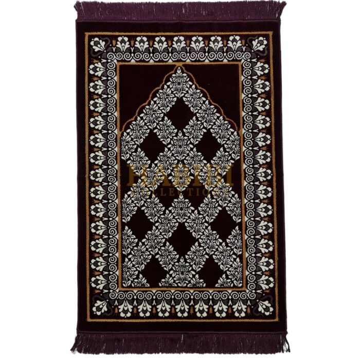 Turkish Thick Jumbo Size Islamic Prayer Mat Jannamaz Musalla Rug Super Soft