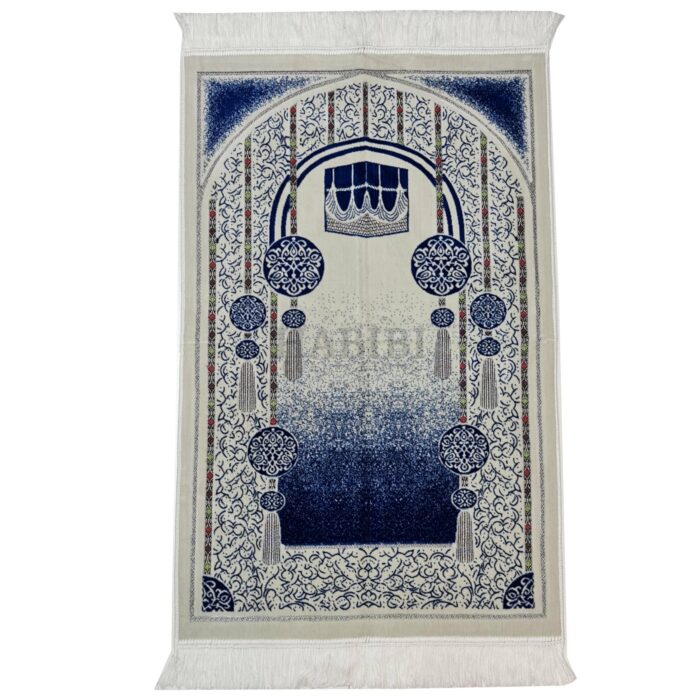 Kaba 001 Royal Blue New Safa Islamic Kaaba Design Prayer Mat From Turkeyrblue 204308